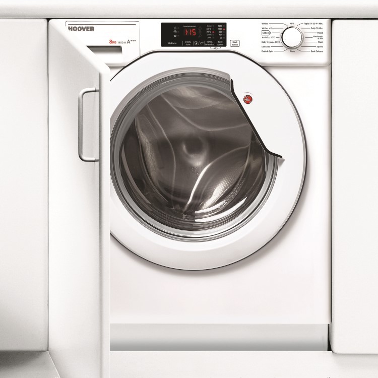 Hoover HBWM814D-80 8kg 1400rpm Integrated Washing Machine