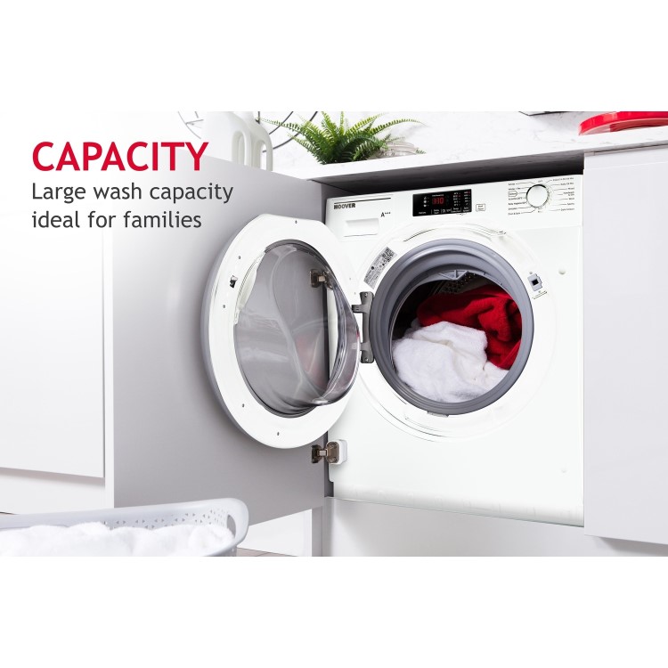 Hoover HBWM814DC-80 8kg 1400rpm Integrated Washing Machine