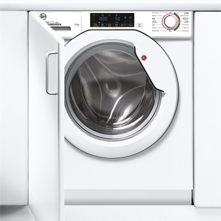 Hoover H-Wash 300 9kg 1400rpm Integrated Washing Machine - White
