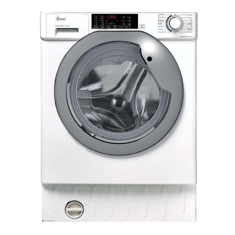 Hoover H-Wash 300 8kg 1400rpm Integrated Washing Machine - White