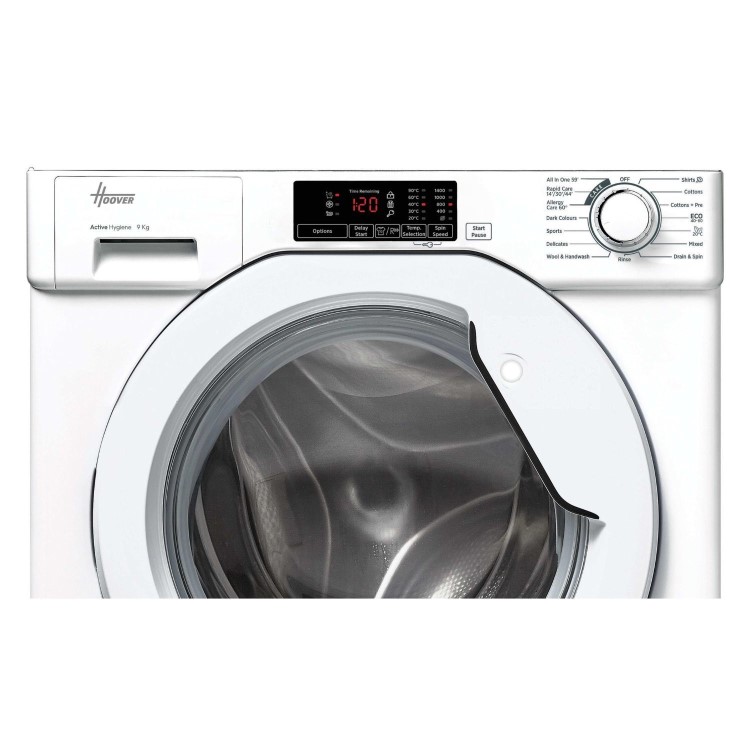 Hoover H-Wash 300 9kg 1400rpm Integrated Washing Machine - White