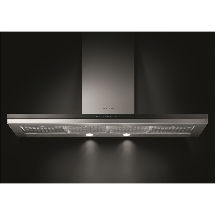 Fisher & Paykel 120cm Chimney Cooker Hood - Stainless Steel
