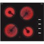 CDA HC6211FR Ceramic Hob 60cm 4 Zone Side Control - Frameless
