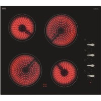 CDA 60cm 4 Zone Rotary Control Ceramic Hob