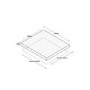 Beko 60cm 4 Zone Ceramic Hob