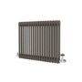 Reggio Russet Horizontal Double Column Traditional Radiator 600x830mm 2832 BTU - Cast Iron Style