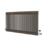 Reggio Russet Horizontal Double Column Traditional Radiator 600x1190mm 4091 BTU - Cast Iron Style