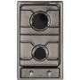 CDA HCG301SS 29cm Domino Two Burner Gas Hob Stainless Steel