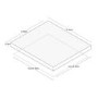 Refurbished Beko HCLW64222S 60cm 4 Zone Gas-on-glass Hob