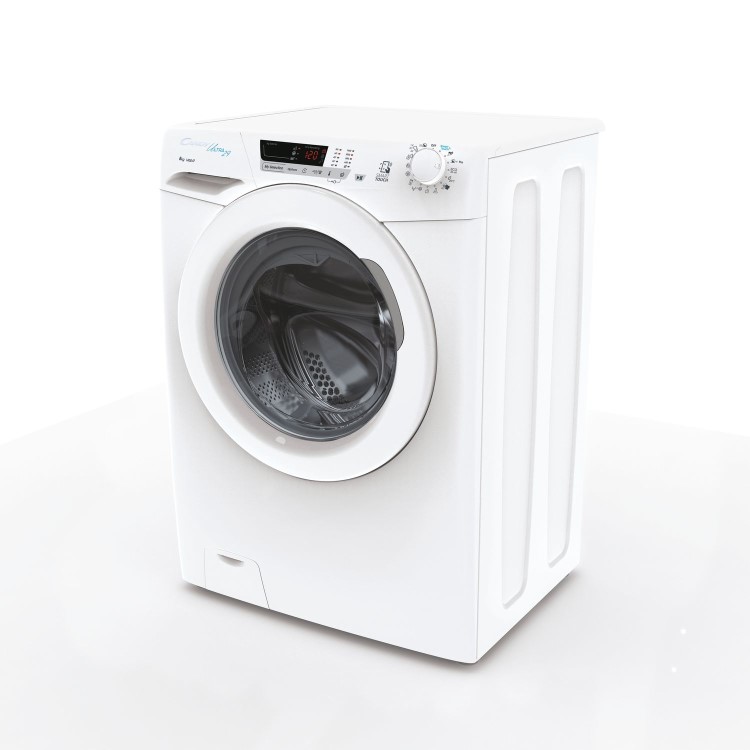 Refurbished Candy Ultra HCU1482DE/1-80 Freestanding 8KG 1400 Spin Washing Machine White