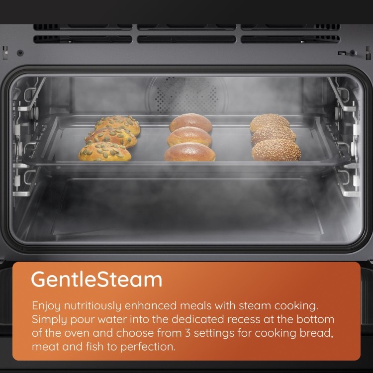 Hotpoint Class 6 Built-In Compact Combination Microwave Oven - Stainless Steel