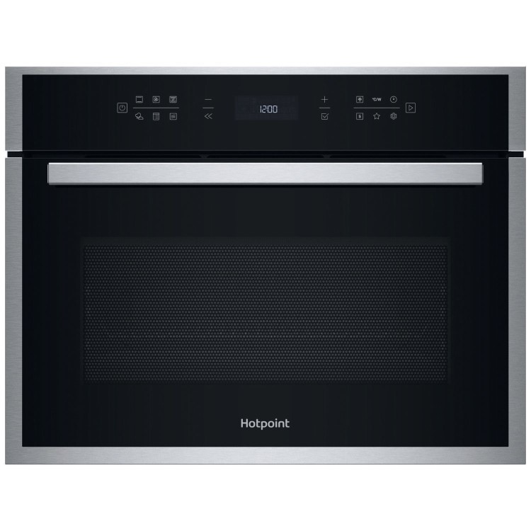 Hotpoint Class 6 Built-In Compact Combination Microwave Oven - Stainless Steel