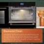 Hotpoint Class 6 Built-In Compact Combination Microwave Oven - Stainless Steel