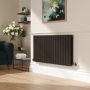 Riace Russet Horizontal Flat Designer Radiator 600x1156mm Double Panel 4370 BTU