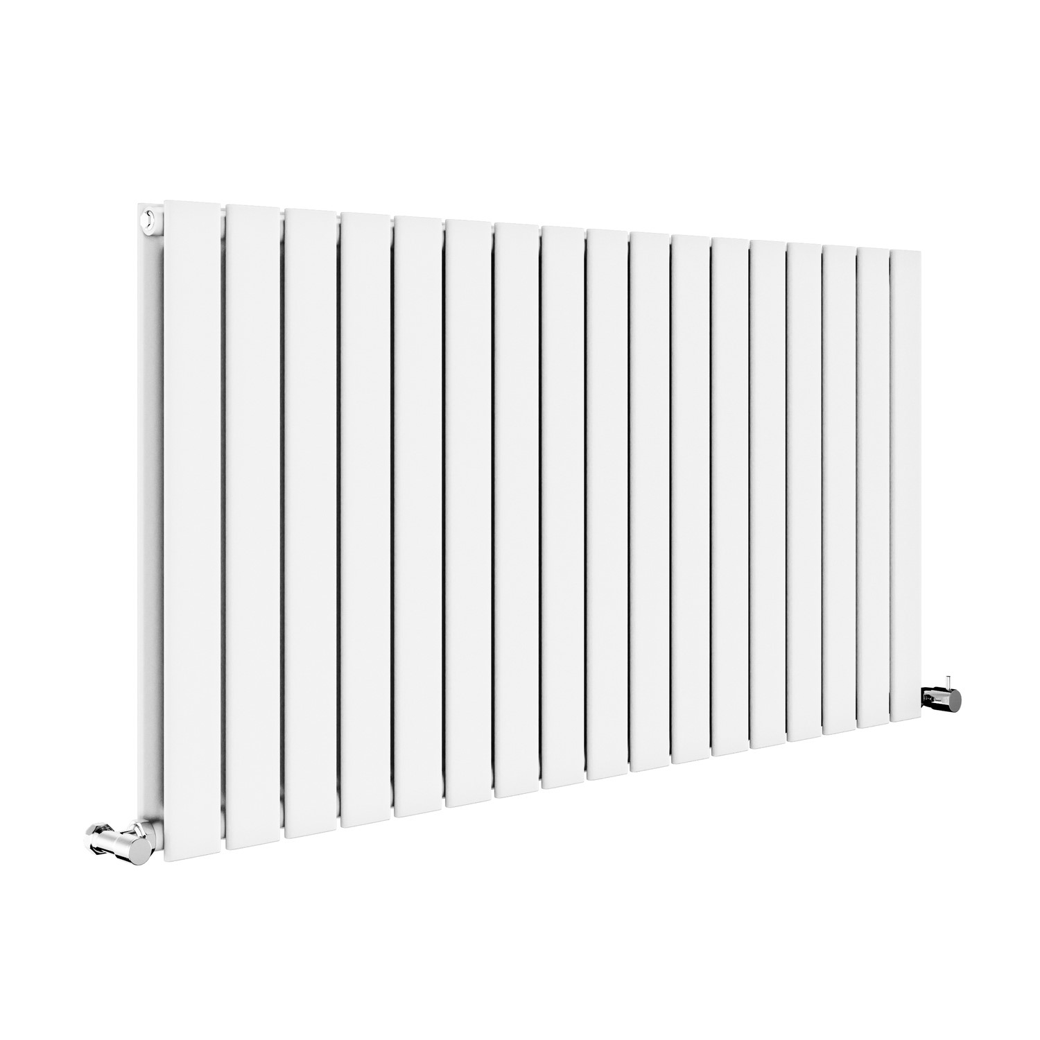 Institutional Grade Radiators GRADE A1 - Riace White Horizontal Flat Designer Radiator 600x1156mm ...