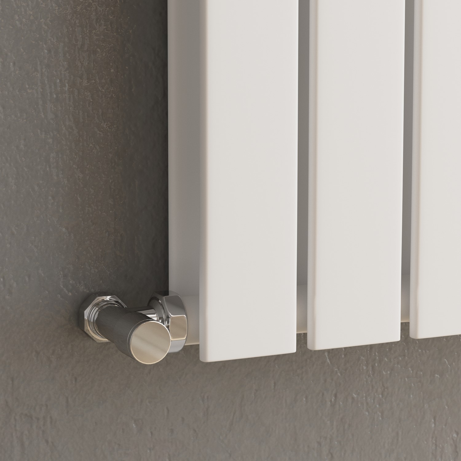 Institutional Grade Radiators GRADE A1 - Riace White Horizontal Flat Designer Radiator 600x1156mm ...