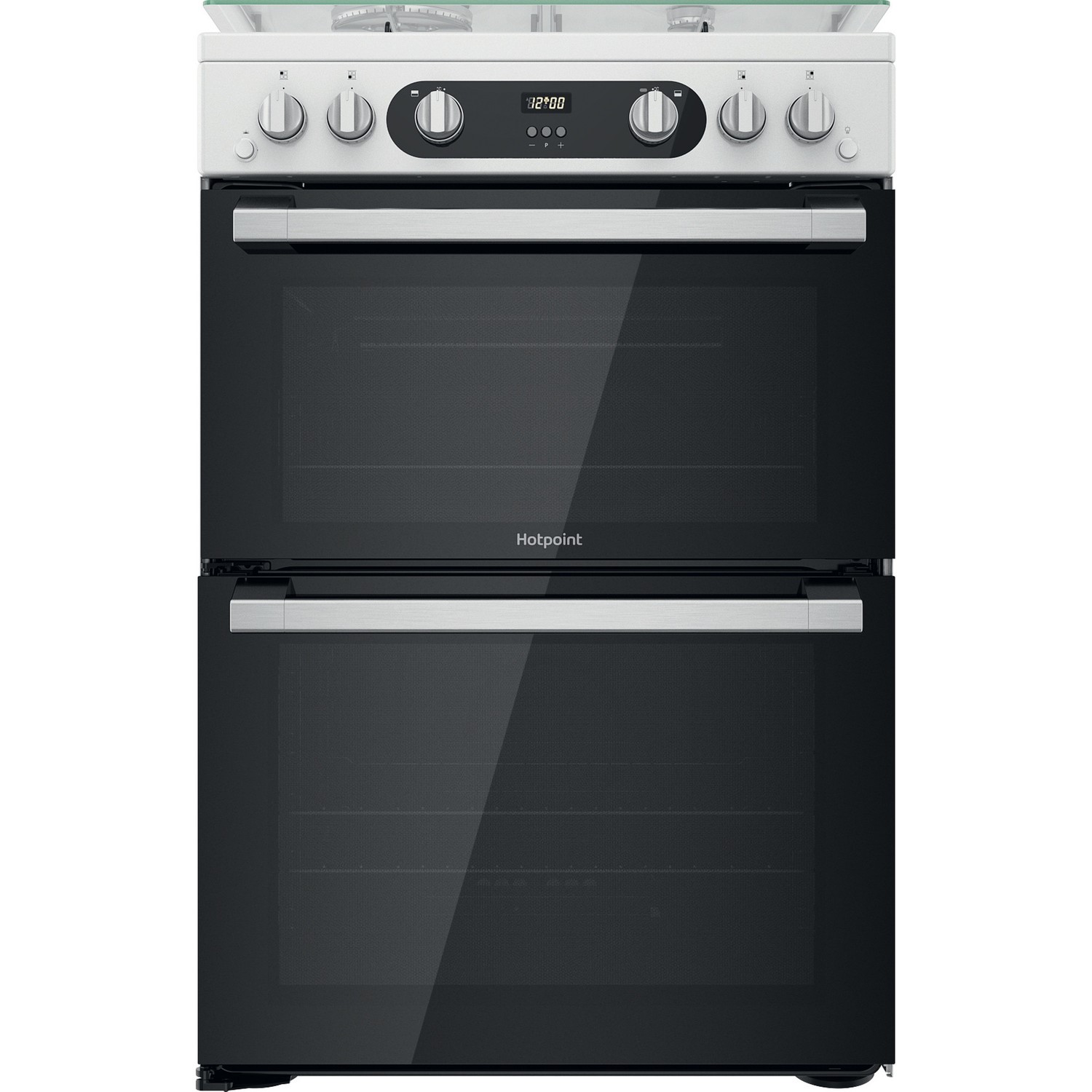 Hotpoint Amelia 60cm Double Oven Gas Cooker - White