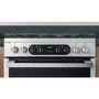 Refurbished Hotpoint HDM67G8C2CX 60cm Double Oven Dual Fuel Cooker Stainless Steel