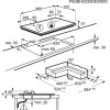 AEG HDB95623NB 8000 Series Dual Fuel 2 Induction Zones and 2 Burner Gas Hob