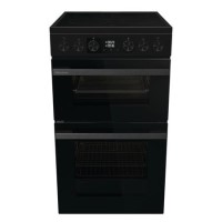 Refurbished Hisense HDCEC5C10B 50cm Electric Cooker Black