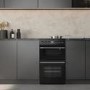 Hisense 50cm Electric Cooker with Air Fry - Black