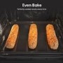 Hisense 50cm Electric Cooker with Air Fry - Black