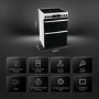 Hisense 60cm Electric Cooker - White