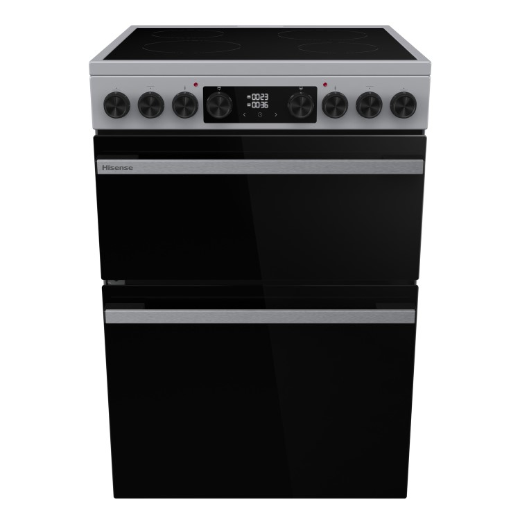 Hisense 60cm Electric Cooker - Stainless Steel