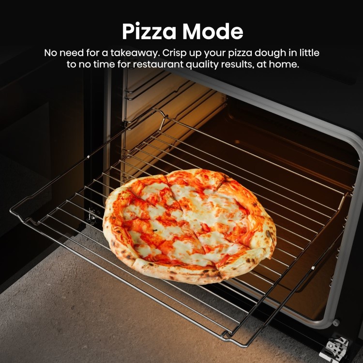 Refurbished Hisense HDCEC6C20X 60cm Electric Cooker Stainless Steel