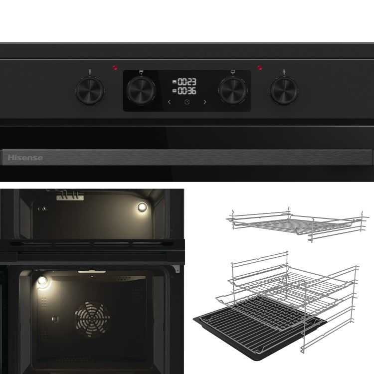 Hisense 60cm Electric Induction Cooker - Black