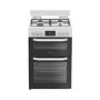 Hotpoint 60cm Dual Fuel Cooker - White