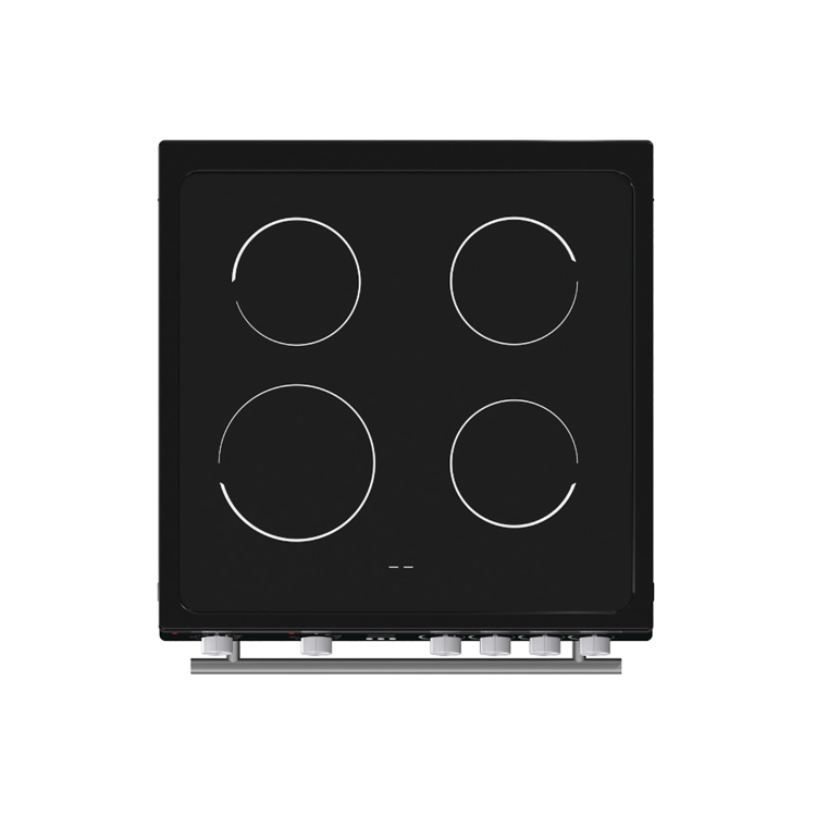Refurbished Hisense HDE3211BBUK 60cm Electric Cooker Black