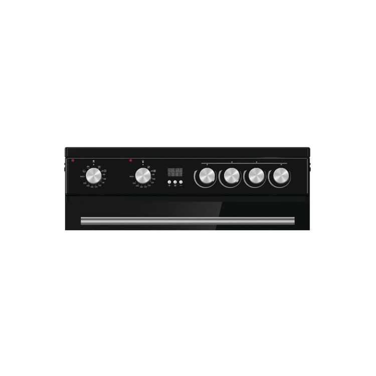 Refurbished Hisense HDE3211BBUK 60cm Electric Cooker Black