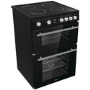 Refurbished Hisense HDE3211BBUK 60cm Electric Cooker Black