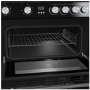 Refurbished Hisense HDE3211BBUK 60cm Electric Cooker Black