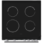 Refurbished Hisense HDE3211BBUK 60cm Electric Cooker Black