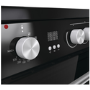 Refurbished Hisense HDE3211BBUK 60cm Electric Cooker Black