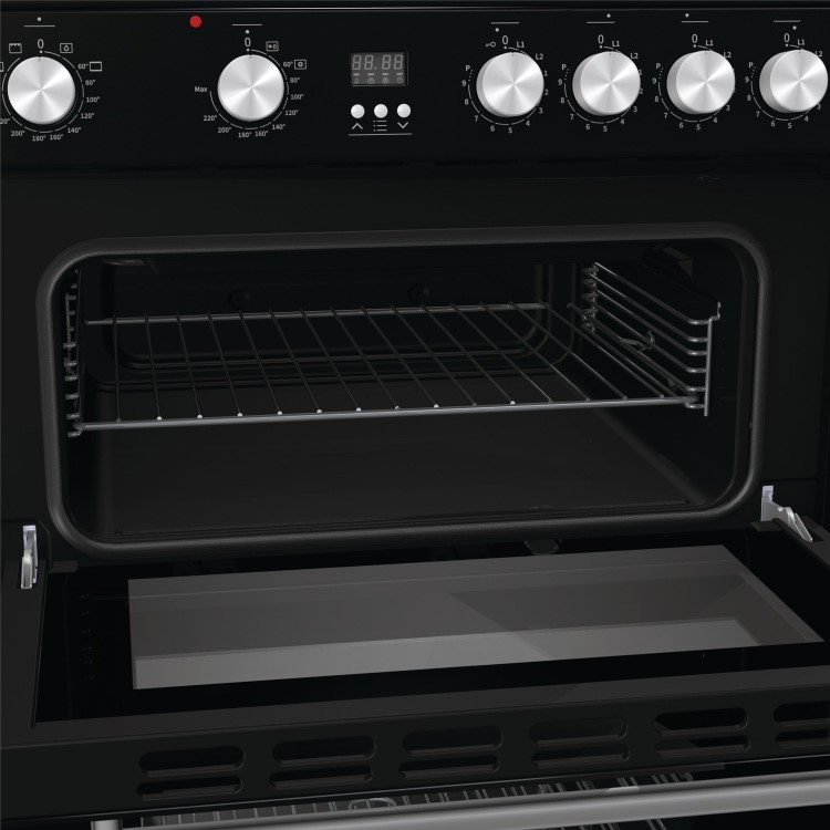 Refurbished Hisense HDE3211BIBUK 60cm Electric Cooker Black