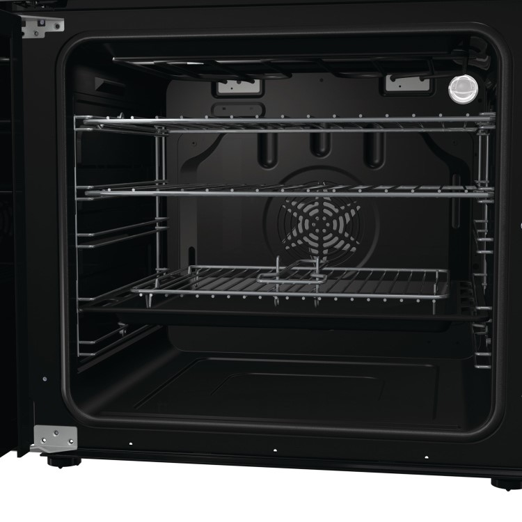 Refurbished Hisense HDE3211BIBUK 60cm Electric Cooker Black