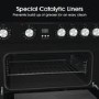 Refurbished Hisense HDE3211BIBUK 60cm Electric Cooker Black