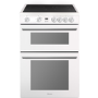 GRADE A1 - Hisense 60cm Electric Cooker - White