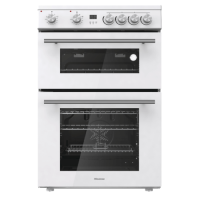 Hisense 60cm Electric Cooker - White Hisense 60cm Electric Cooker - White