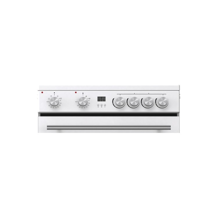 GRADE A1 - Hisense 60cm Electric Cooker - White