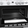 Hisense HDE3211BWUK 60cm Electric Cooker - White