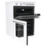 GRADE A1 - Hisense 60cm Electric Cooker - White