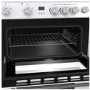 GRADE A1 - Hisense 60cm Electric Cooker - White