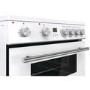 GRADE A1 - Hisense 60cm Electric Cooker - White
