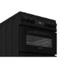 Hotpoint 50cm Electric Cooker - Black