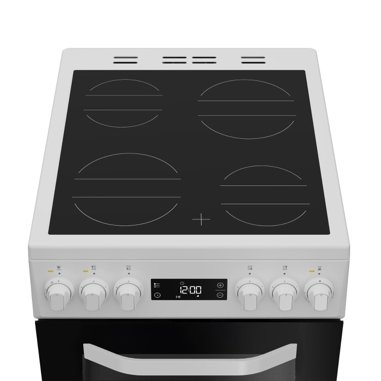 Hotpoint 50cm Electric Cooker - White