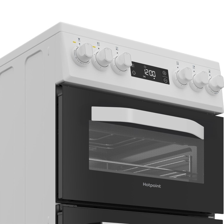 Hotpoint 50cm Electric Cooker - White